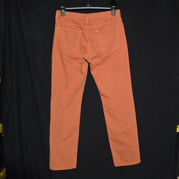 Sid Mashburn Made in USA Slim Straight 5 Pocket Pant - Peach - Sz 34x32 - Picture 2 of 8